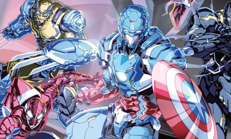 Iron Man originalmente diseñado para que todos los Vengadores usen una armadura personalizada