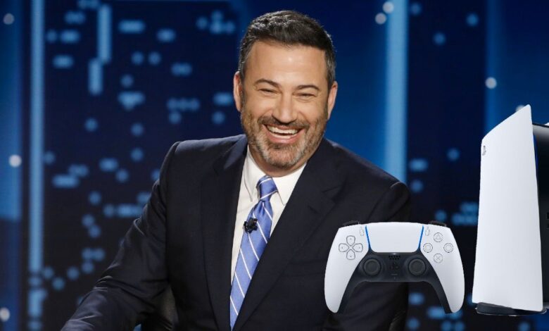 Jimmy Kimmel es maldecido por un niño por comprarle una PS5 pero no juegos