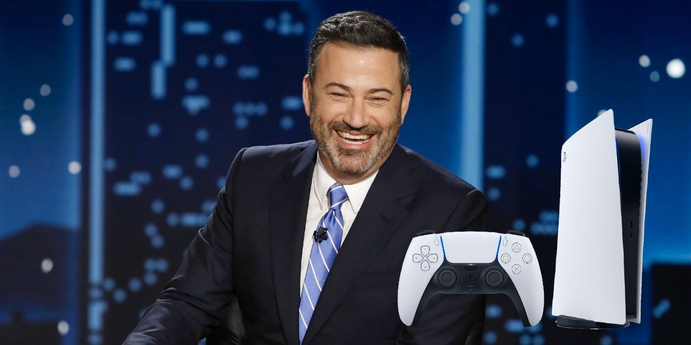 Jimmy Kimmel es maldecido por un niño por comprarle una PS5 pero no juegos