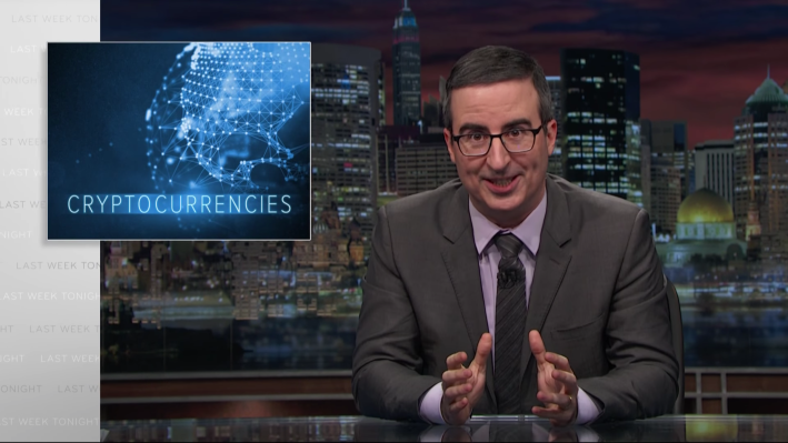 John Oliver te ayuda a explicar las criptomonedas a tu vecino