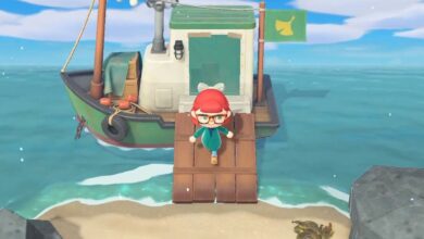 Jolly Redd de Animal Crossing obtiene el muelle perfecto para barcos de Player