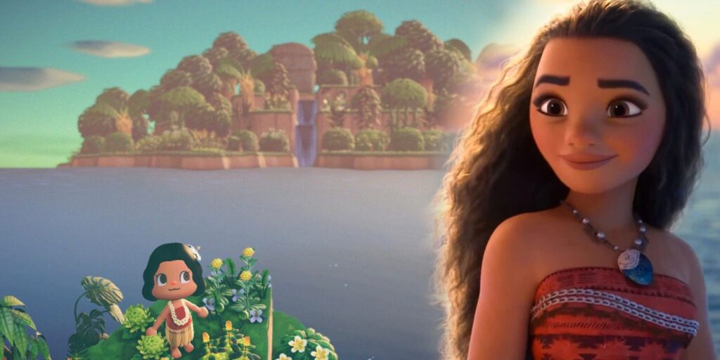 Jugador de ACNH recrea la Moana de Disney agregando una segunda isla