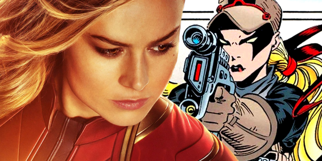 La Capitana Marvel es igual de mortal sin sus poderes