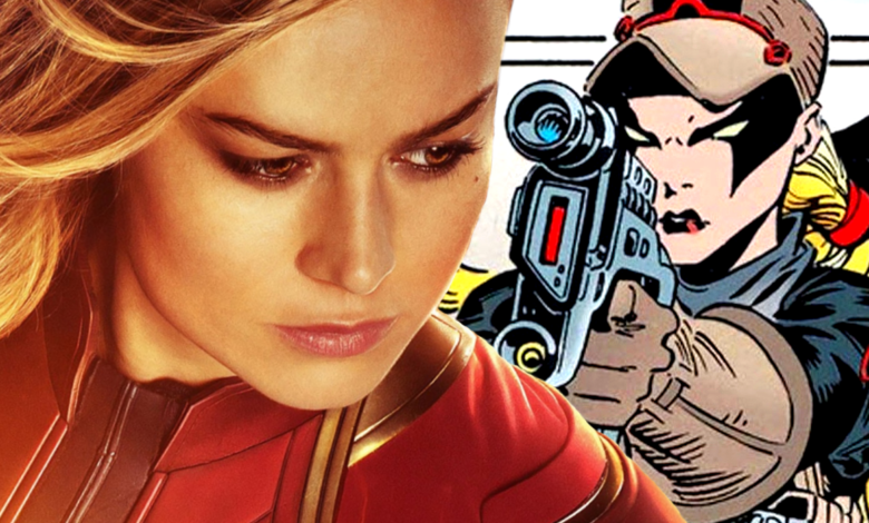 La Capitana Marvel es igual de mortal sin sus poderes