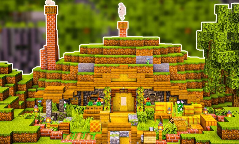 La construcción del hobbit del jugador de Minecraft te transportará a la Tierra Media