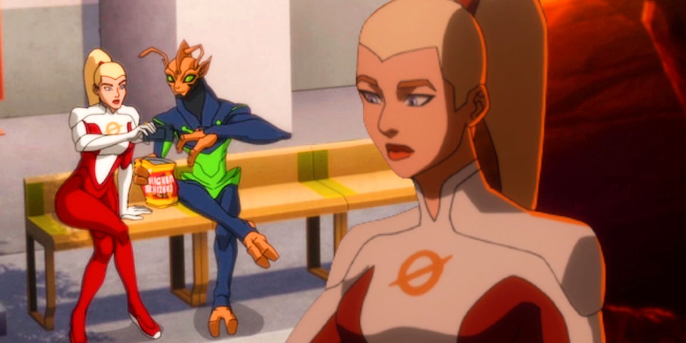 La escena de los créditos de Young Justice muestra el verdadero propósito del viaje en el tiempo de Legion