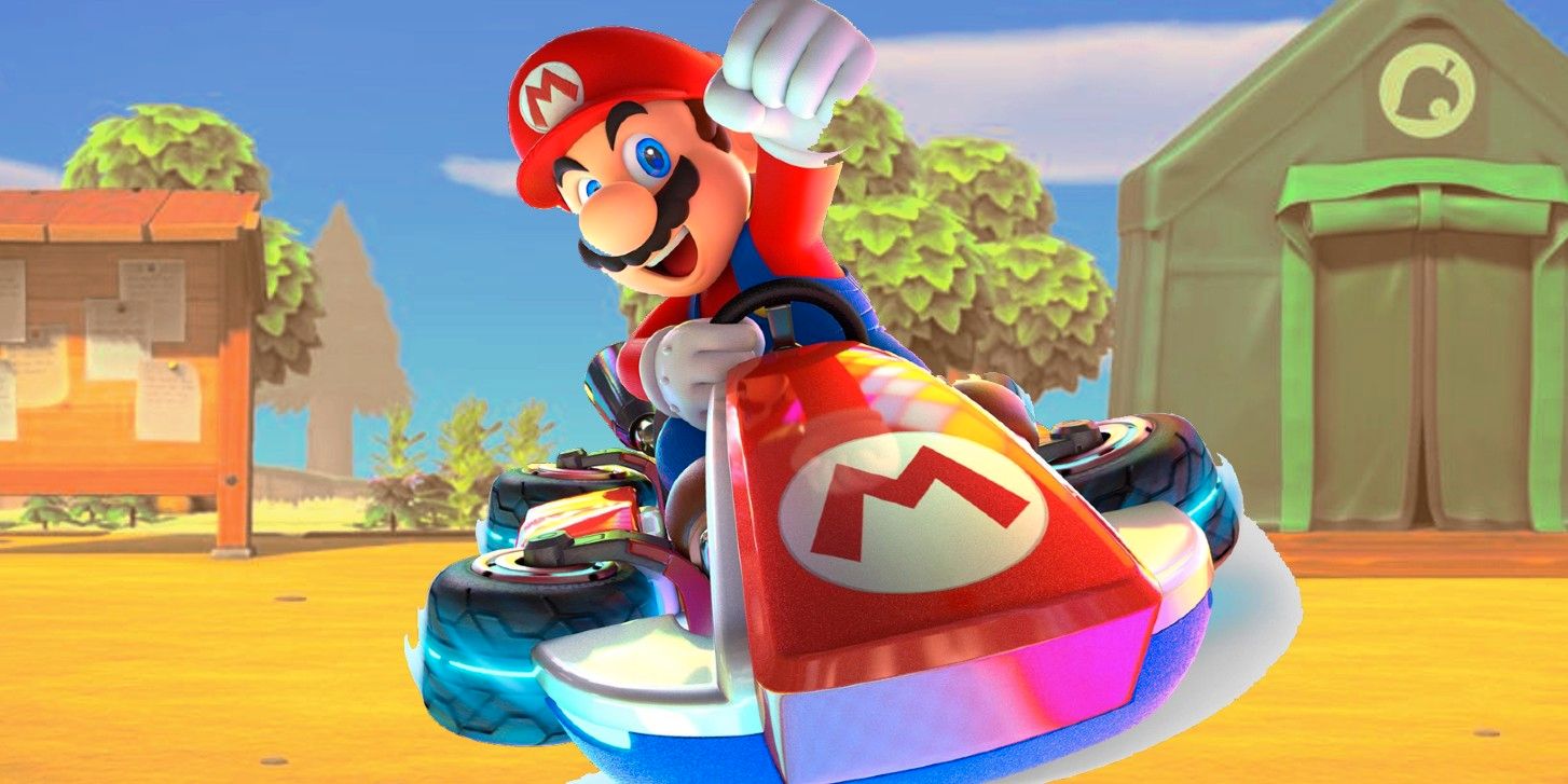 La isla de Mario Kart 8 de Animal Crossing Player incluye monedas para coleccionar