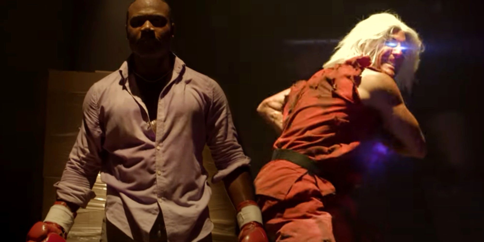 La película para fanáticos de Street Fighter Live-Action muestra una batalla violenta entre Ken y Balrog