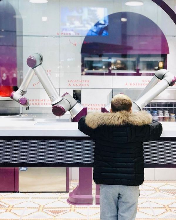 La pizzería con robots que sirve 80 pizzas por hora