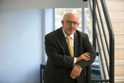 Wojciech Wiewiórowski, European Data Protection Supervisor (EDPS), durante una visita oficial a Madrid.