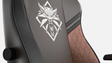 La silla para juegos Witcher Secretlab rinde homenaje a Geralt, el lobo blanco