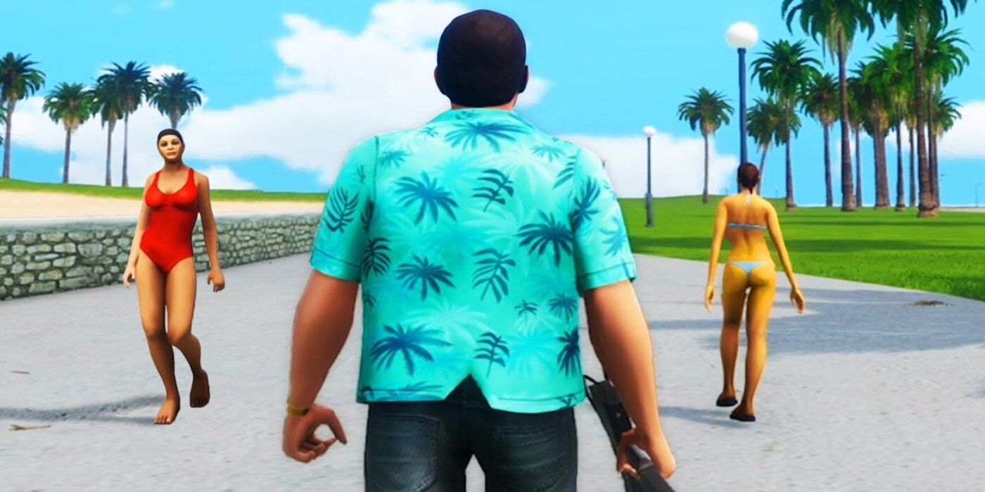 La trilogía de GTA oculta el huevo de Pascua de San Andreas en Vice City