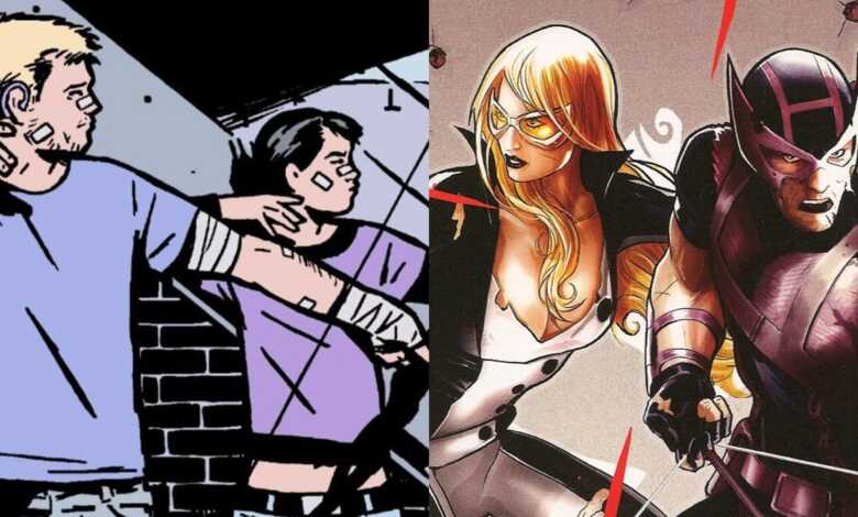 Las 10 mejores relaciones de Hawkeye en Marvel Comics
