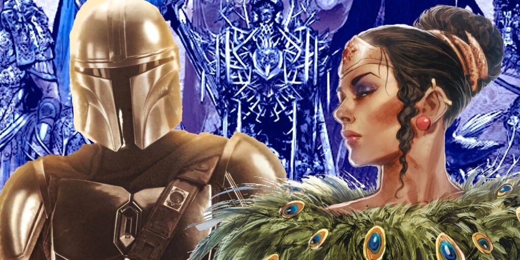 Las amazonas de DC se toman demasiado en serio las reglas del casco mandaloriano de Star Wars