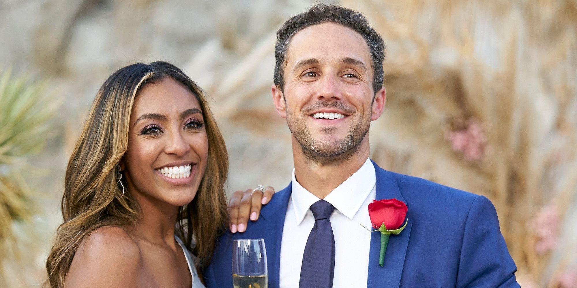 Despedida de soltera: Tayshia Adams le gusta el tweet navideño del ex Zac Clark