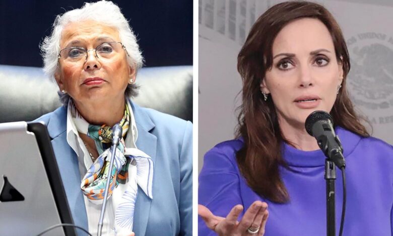 'Lo único que les queda es la grosería', responde Sánchez Cordero luego de que Lilly Téllez la llamó 'sin vergüenza'