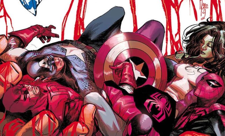 Los Vengadores caen ante Kingpin en la brutal nueva portada de Marvel