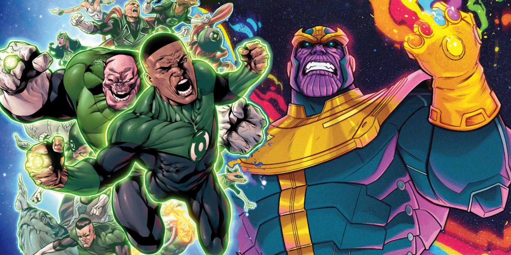 Los anillos de Green Lantern originalmente tenían el poder de una piedra infinita