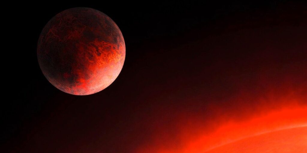 Los astrónomos detectan un planeta ultracaliente cubierto de hierro fundido