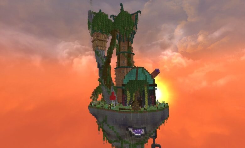 Los fanáticos de Minecraft comparten una impresionante construcción de dos años, eliminada accidentalmente