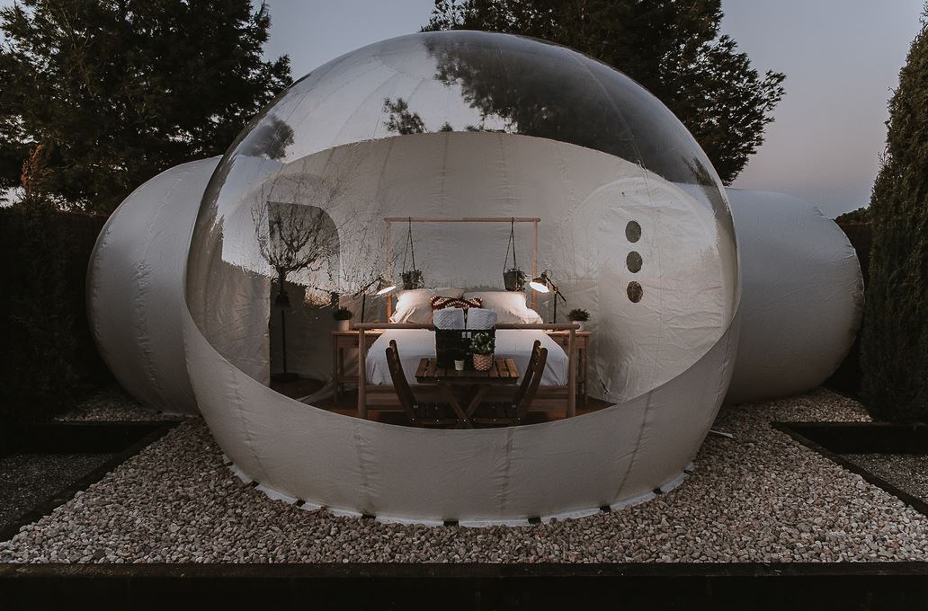 Los mejores hoteles burbuja de España para alojarse