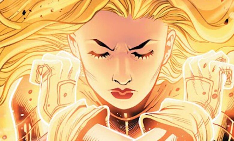 Los nuevos poderes del Capitán Marvel hacen que el poderoso héroe sea aún más fuerte