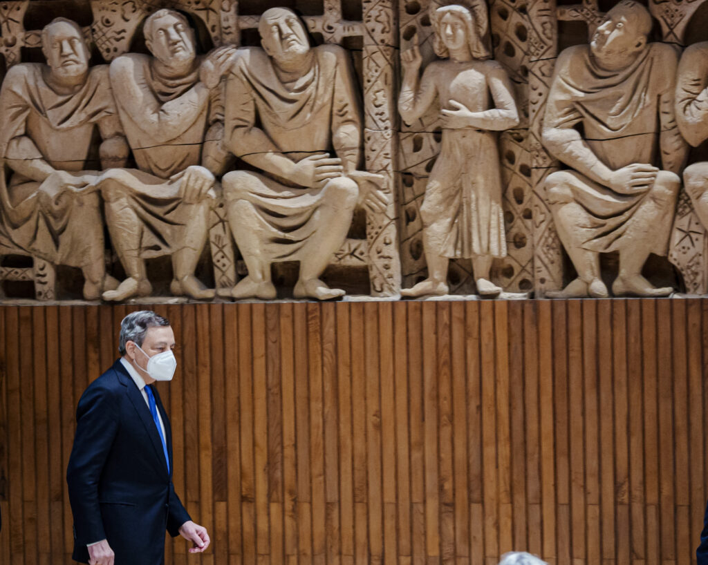 Mario Draghi abre la puerta a presentarse como candidato a presidente de la república italiana