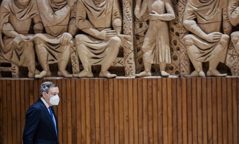 Mario Draghi abre la puerta a presentarse como candidato a presidente de la república italiana