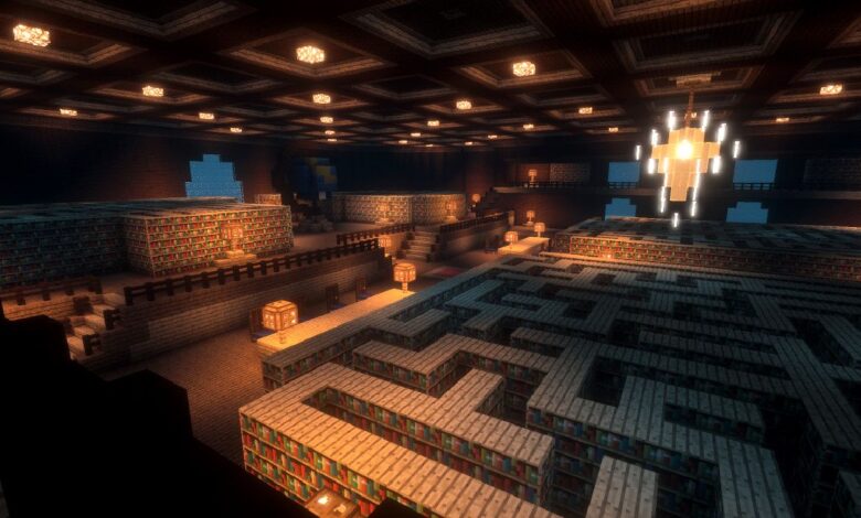 Minecraft Build Ideas para laberintos