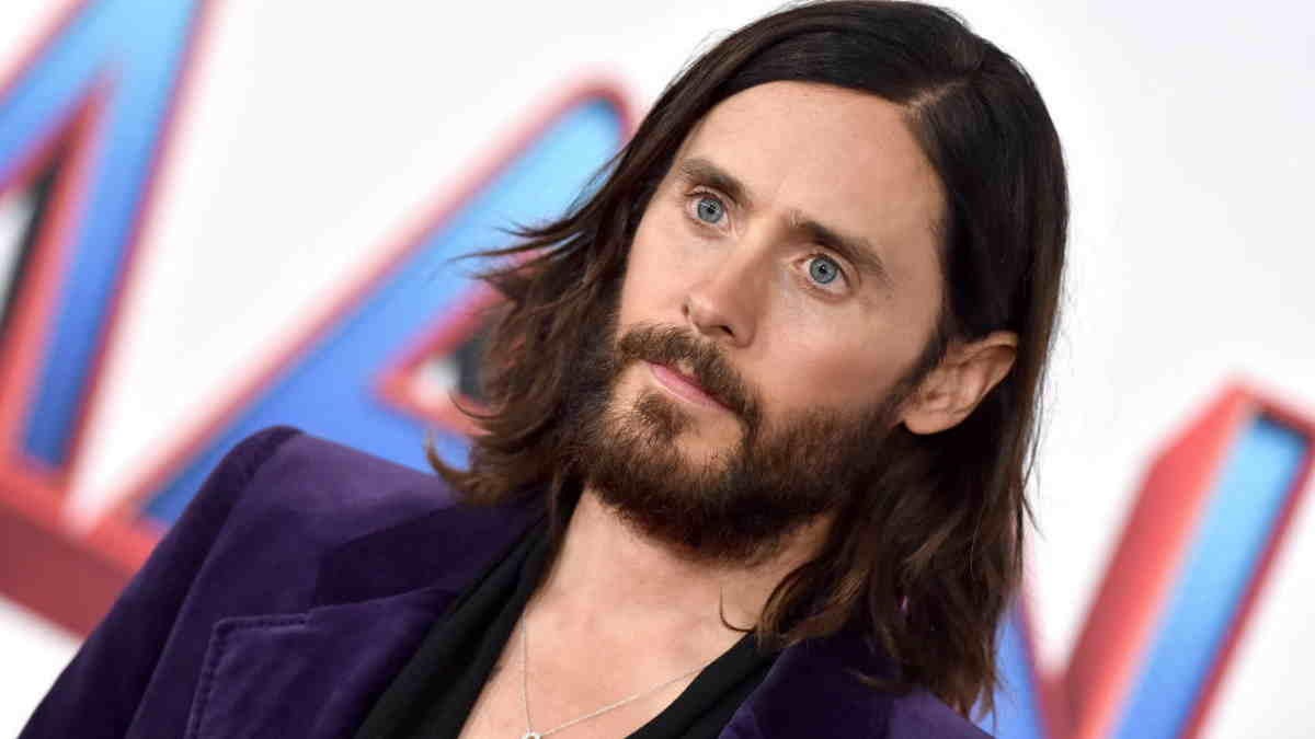 Morbius Star Jared Leto presentando en los premios Grammy