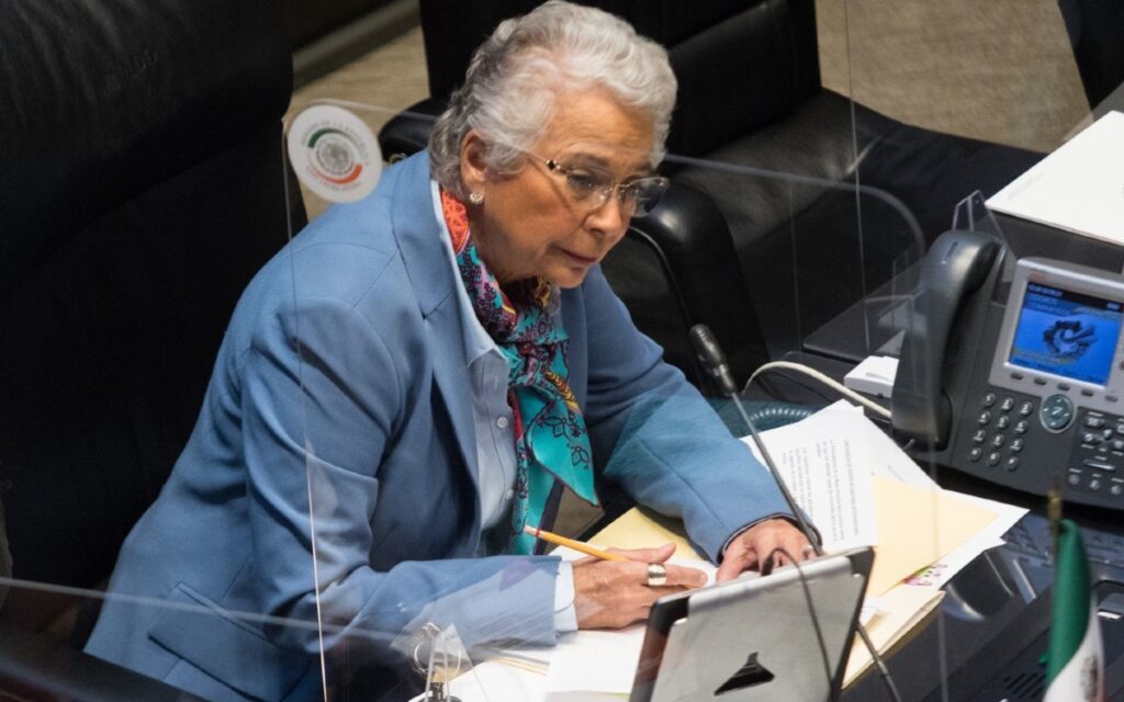 No procede que Senado impugne decreto de AMLO, argumenta Sánchez Cordero