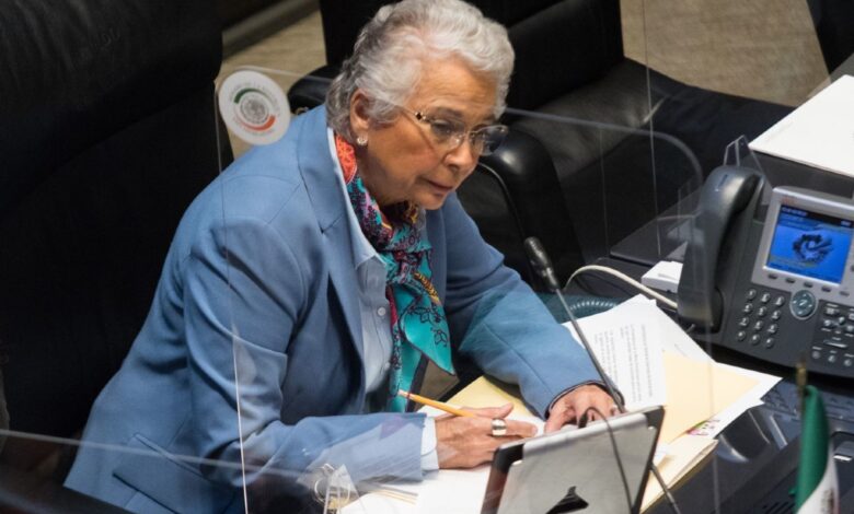 No procede que Senado impugne decreto de AMLO, argumenta Sánchez Cordero