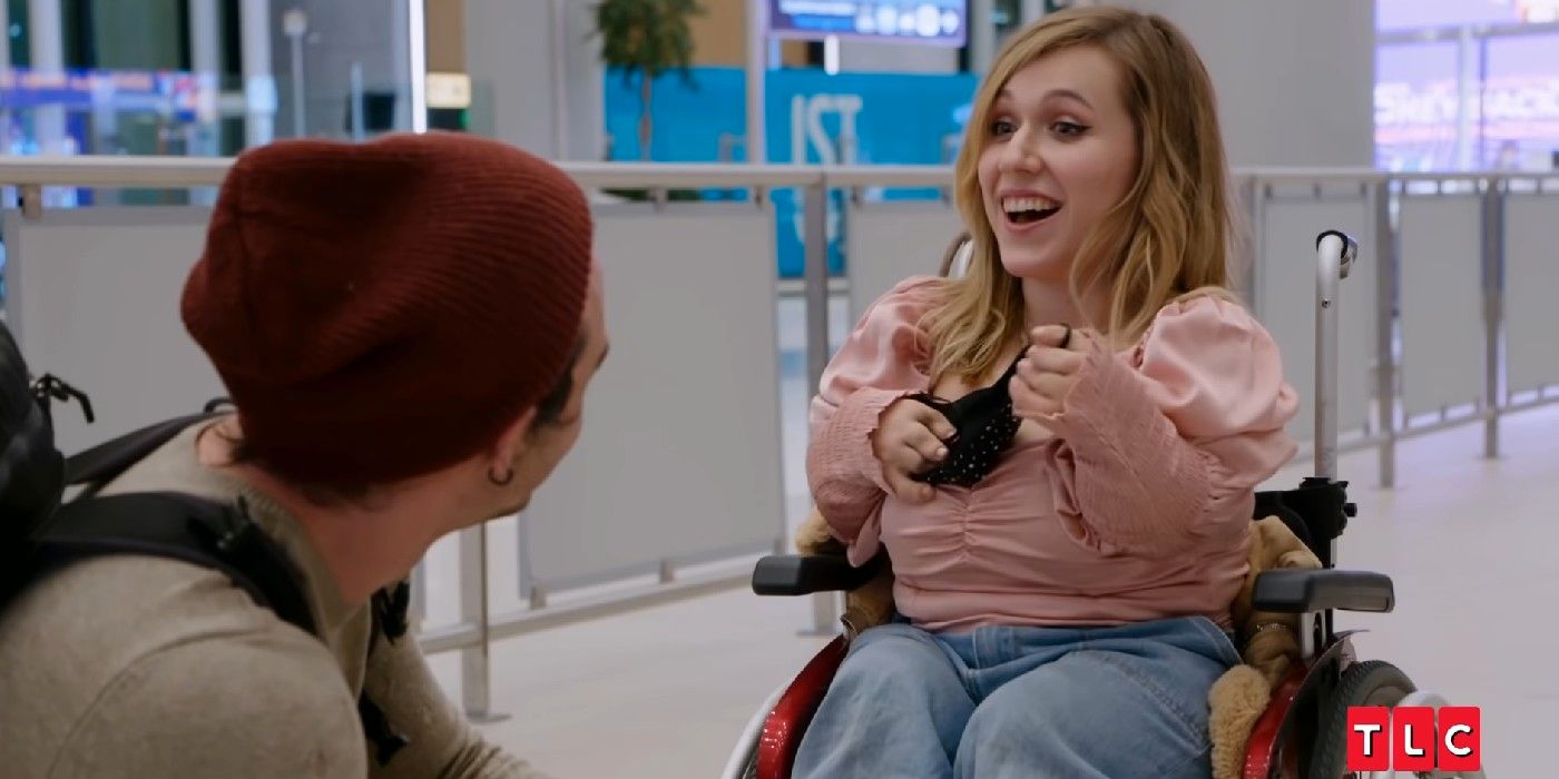 Novio de 90 días: la ‘mochila personal’ de Caleb para Alina recibe reacciones extrañas