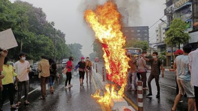 Once civiles mueren quemados en el noroeste de Myanmar, presuntamente a manos del Ejército