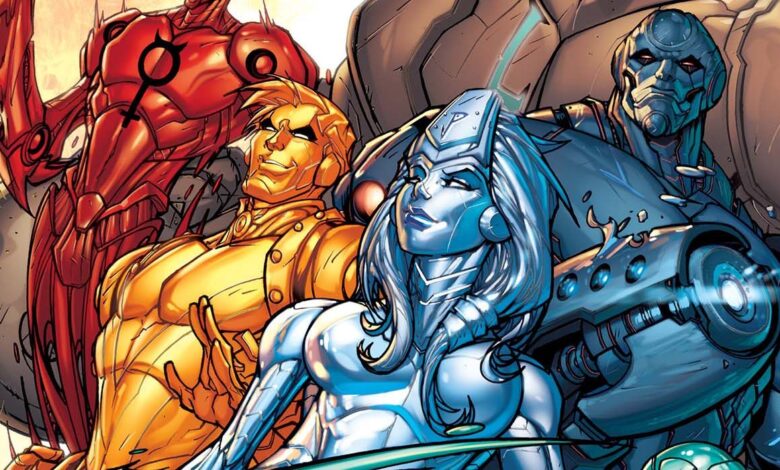 Película animada de DC's Metal Men en obras de los directores de La Sirenita