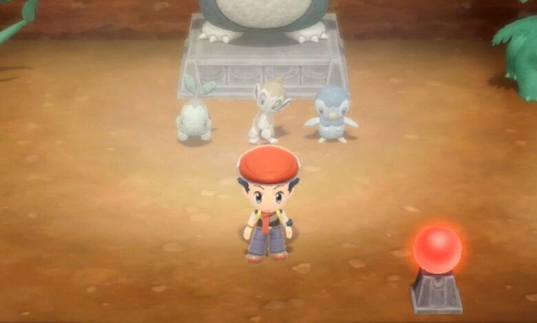 Pokémon BDSP: Cómo obtener estatuas brillantes gratuitas de Turtwig, Chimchar y Piplup