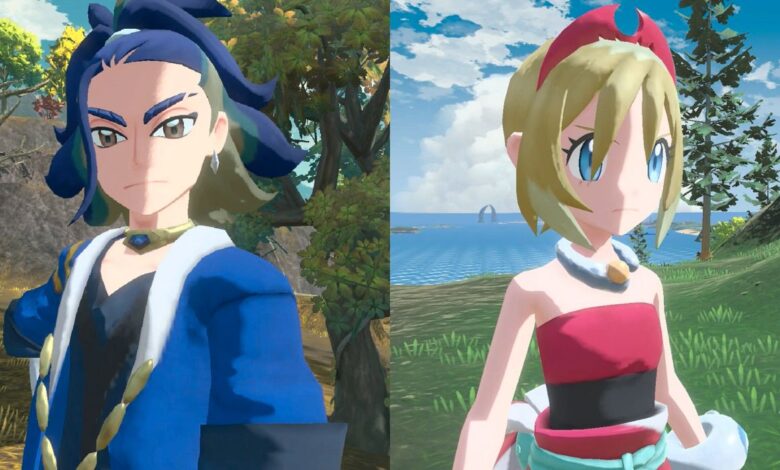 Pokémon Legends: Arceus - Por qué los nombres de Adaman e Irida no coinciden