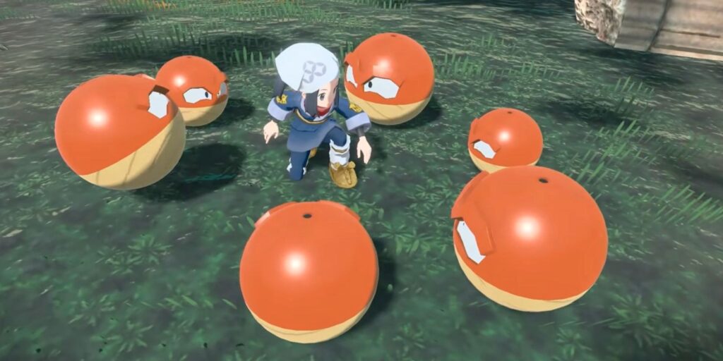 Pokémon Legends: Hisuian Voltorb de Arceus podría confirmar una nueva característica