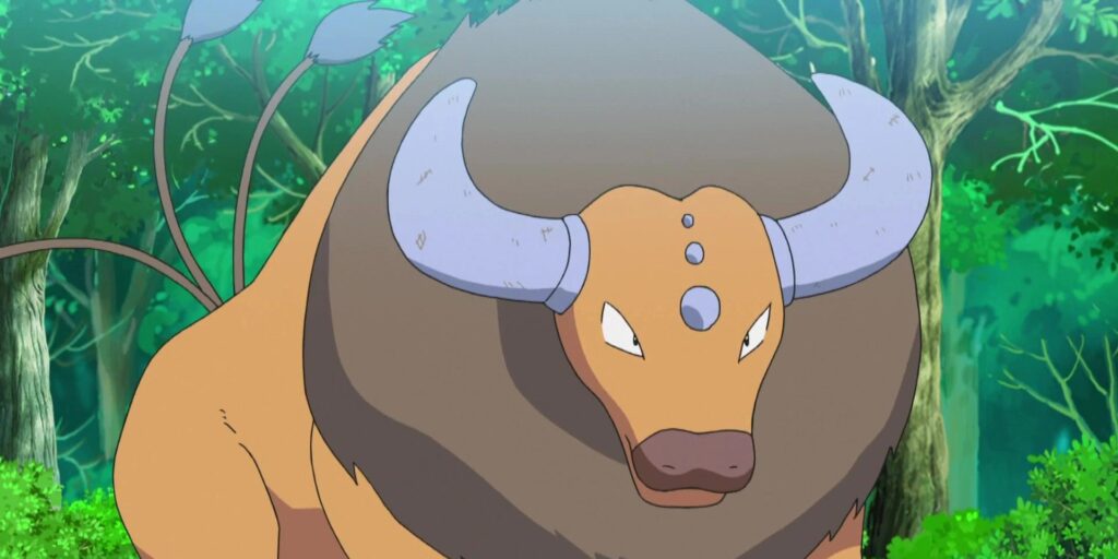 Pokémon: Tauros Chases & Traps Desafortunado jugador BDSP