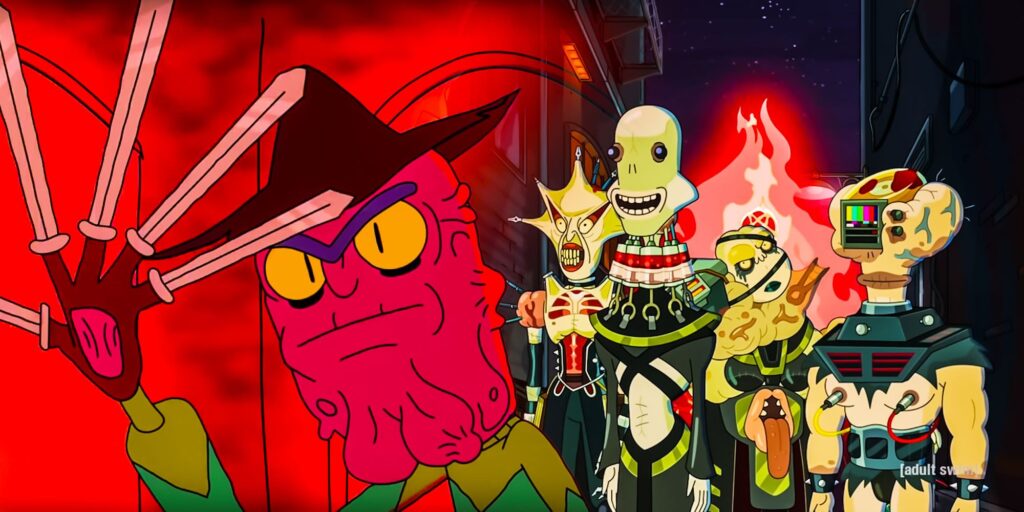 Por qué Rick & Morty convierte a tantos villanos del terror en buenos chicos