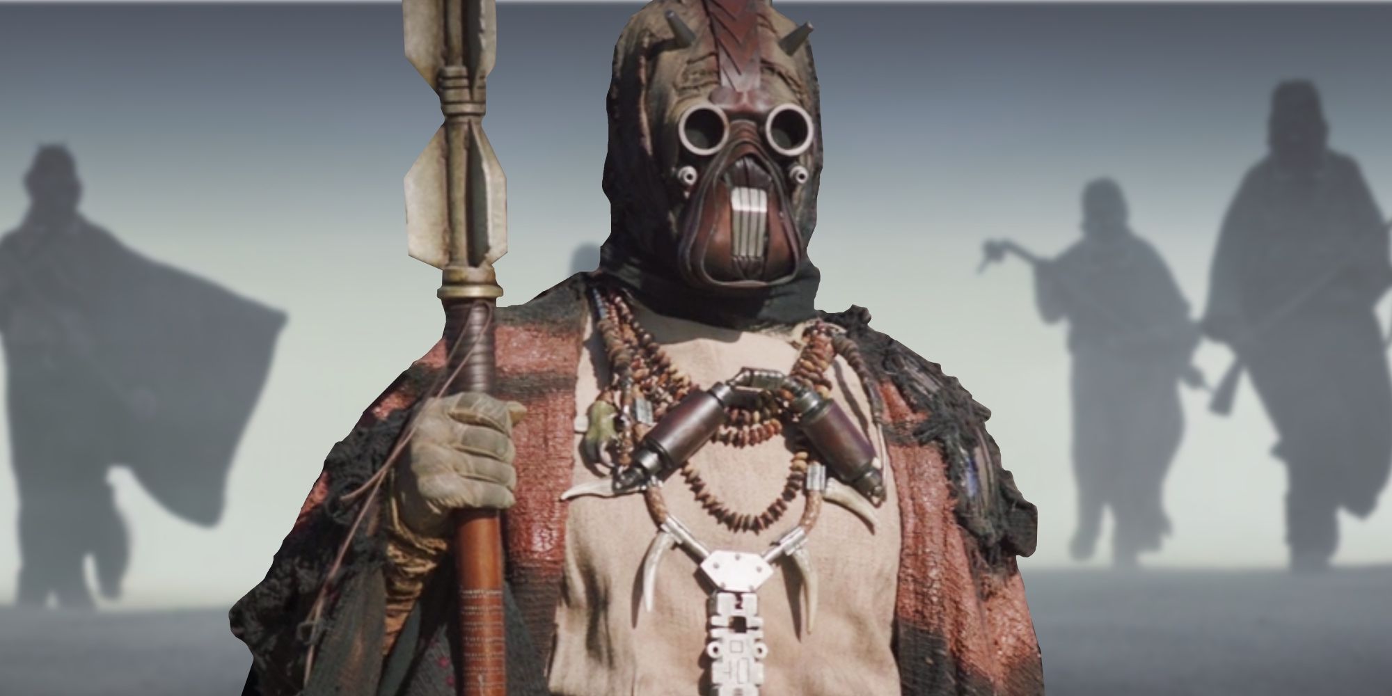 Por qué los Tusken Raiders se ven diferentes en el libro de Boba Fett