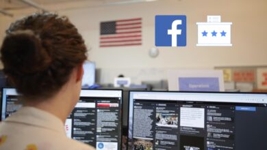 Realice un recorrido en video por la sala de guerra de seguridad electoral de Facebook