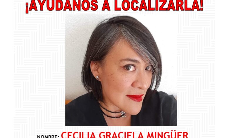 Reportan desaparición de Cecilia Mingüer, exdirectora del MACO