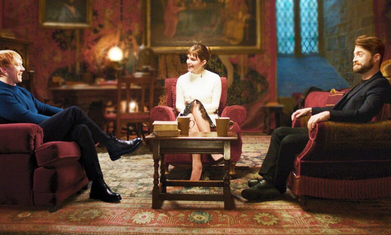 Reunión de Harry Potter: primer vistazo a Radcliffe, Watson y Grint en especial
