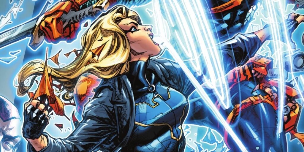 Se desata el grito de Black Canary, matando a un villano importante de DC