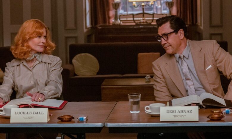 Siendo la revisión de Ricardos: La película I Love Lucy de Aaron Sorkin decepciona