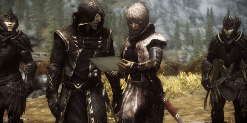 Skyrim: ¿Qué sucede si ingresas a la embajada de Thalmor como un gran elfo?