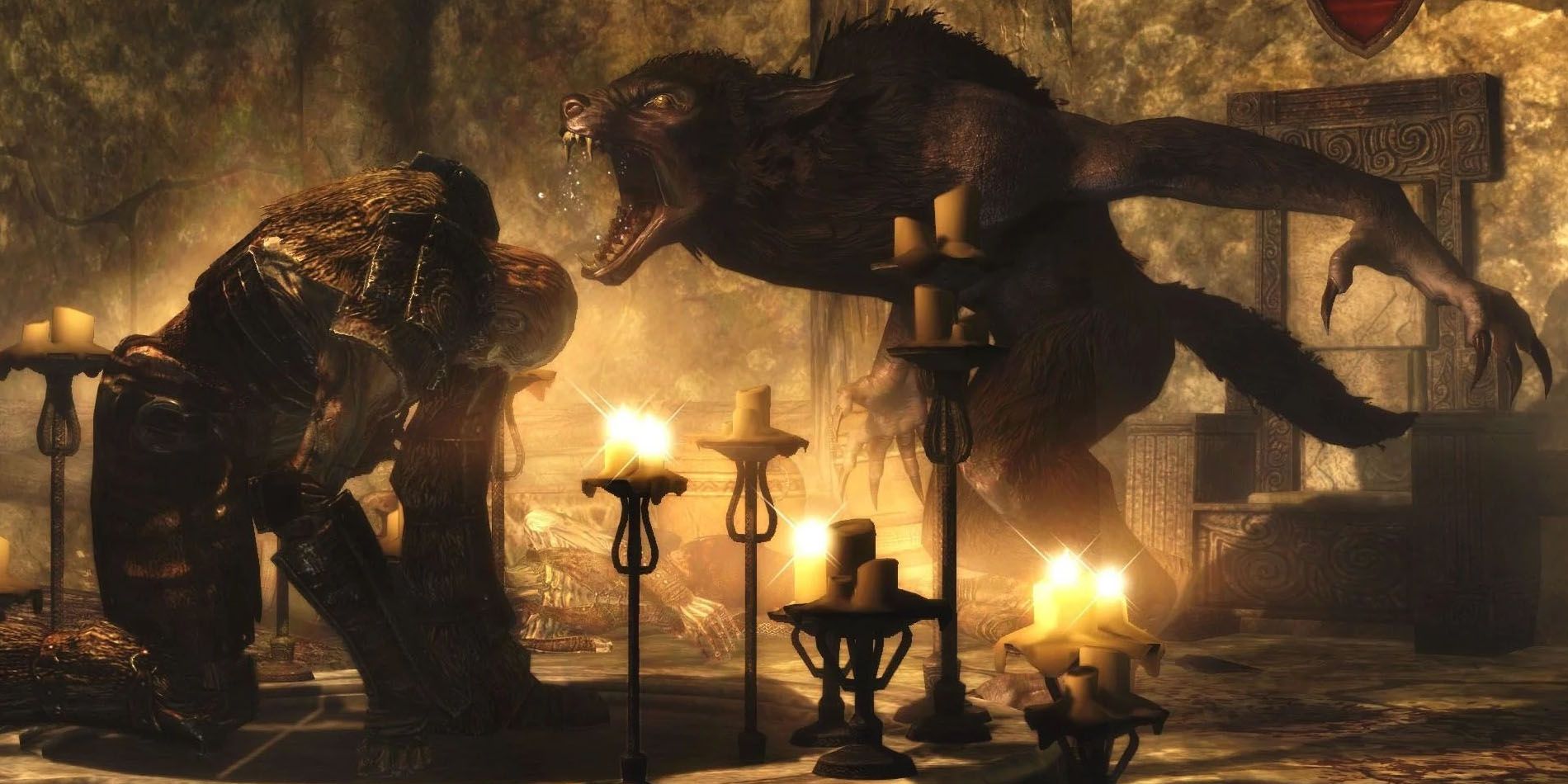 Skyrim: Cómo convertirse en un híbrido vampiro-hombre lobo