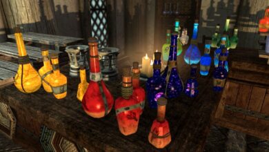 Skyrim: Cómo hacer una poción de herrería fortificada (herrero)