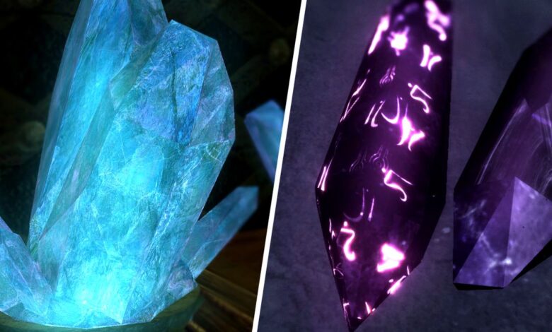 Skyrim: Grand Soul Gems vs Black Soul Gems (y cómo llenarlas)